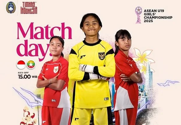 Timnas Putri Indonesia U 19 vs Myanmar U 19 Erick Thohir Doakan Raih Peringkat 3 di Piala AFF U 19 2025