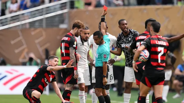 Piala Dunia Antarklub 2025 Nicolas Jackson Meminta Maaf Seusai Kartu Merah yang Didapat pada Duel Chelsea Vs Flamengo
